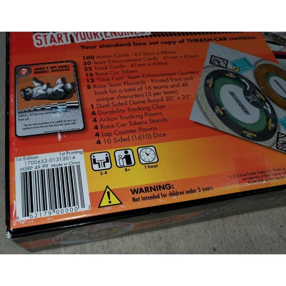 Solar Flare Card Game Thrash-Car - Car Racing Parody Game - Collector's Edition - Picture 4 of 7
